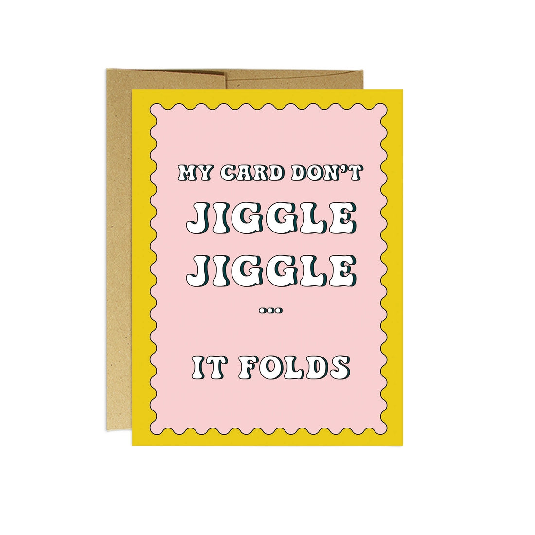 Party Mountain Greeting Card - Jiggle Jiggle