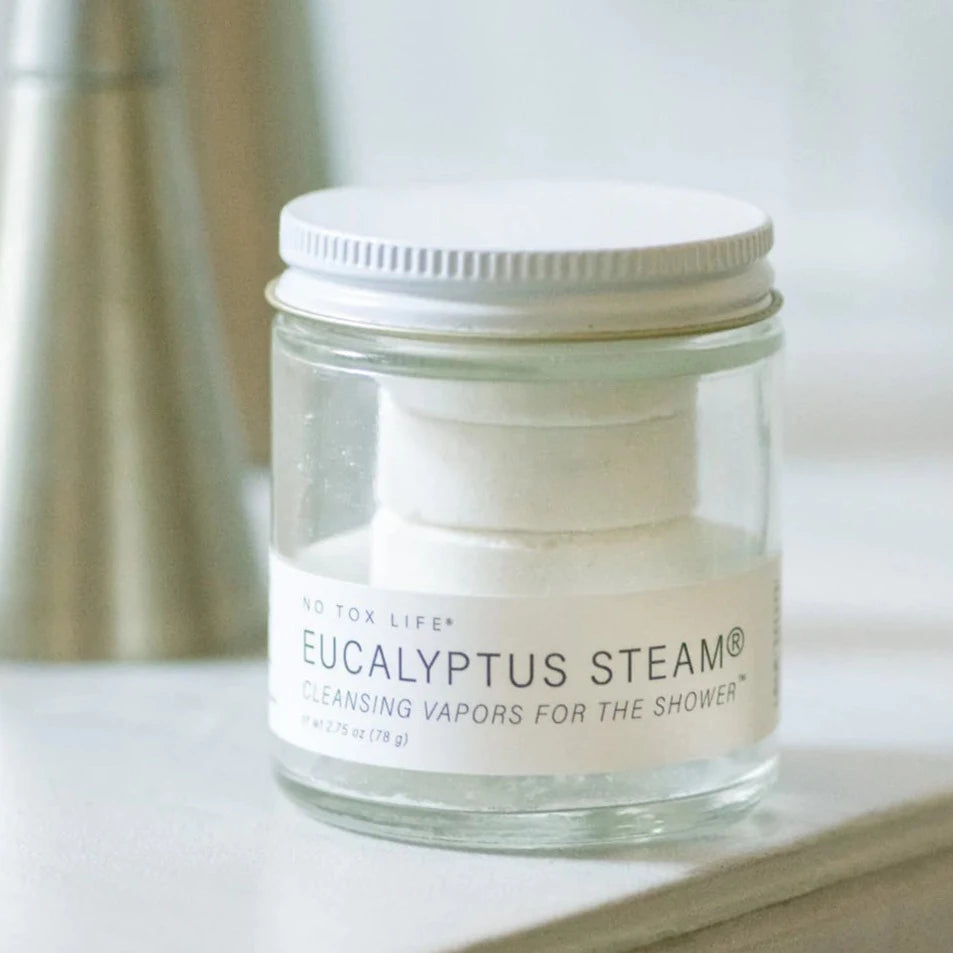 No Tox Life Shower Vapors Mini Jar - Refreshing Eucalyptus