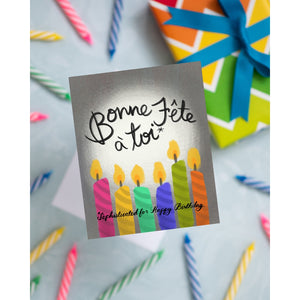Meaghan Smith Greeting Card - Bonne Fete A Toi