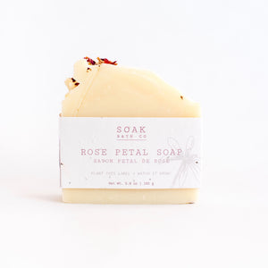 Soak Bath Co Soap - Rose Petal