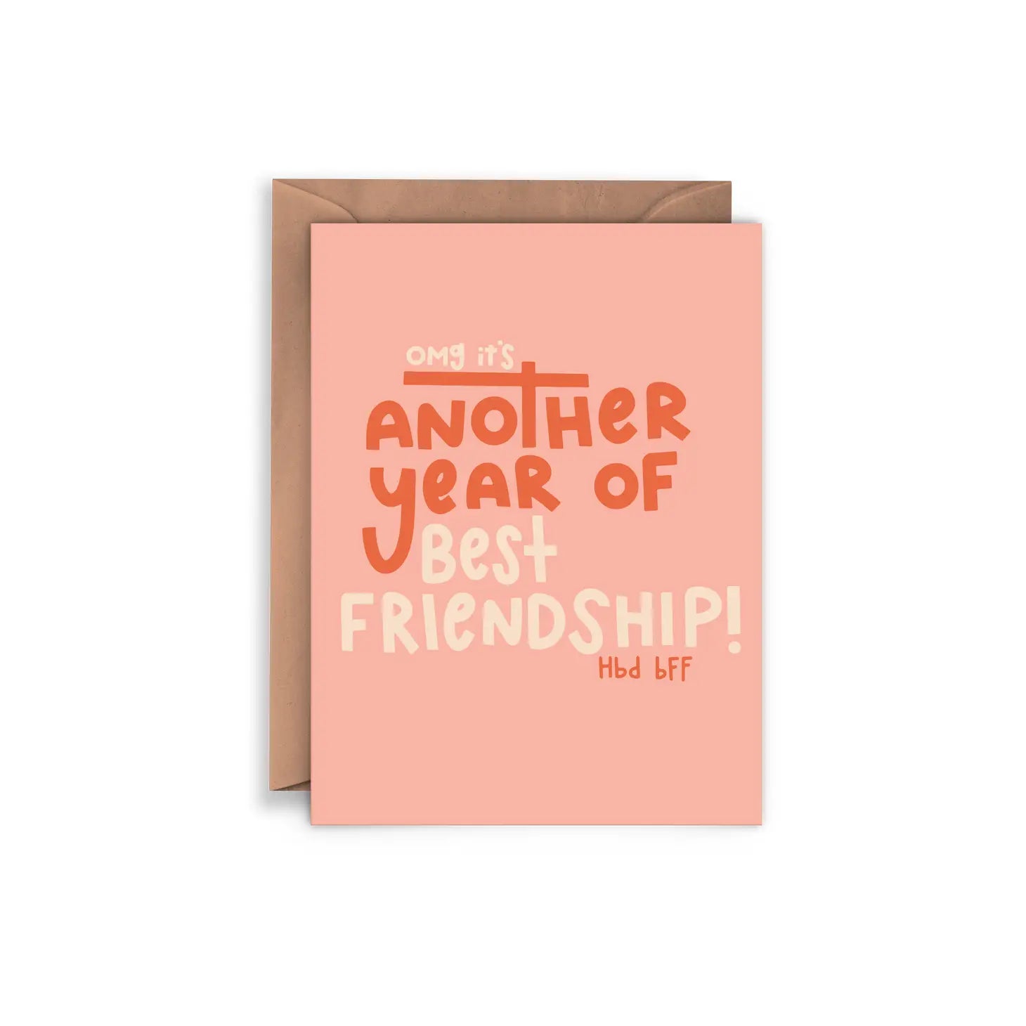 Twentysome Design Greeting Card - Happy Birthday BFF