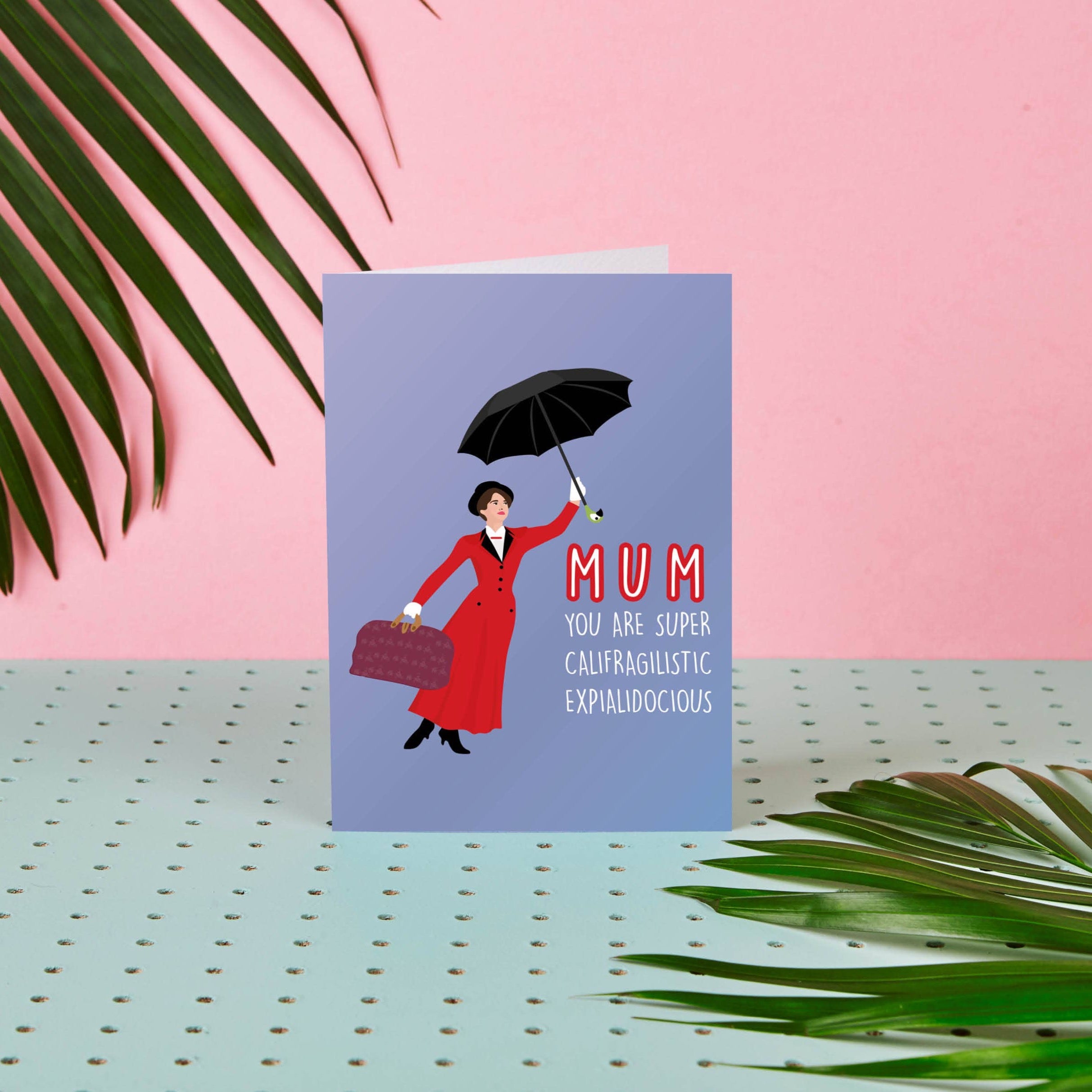 Greeting Card - Mary Poppins Supercalifragilistic