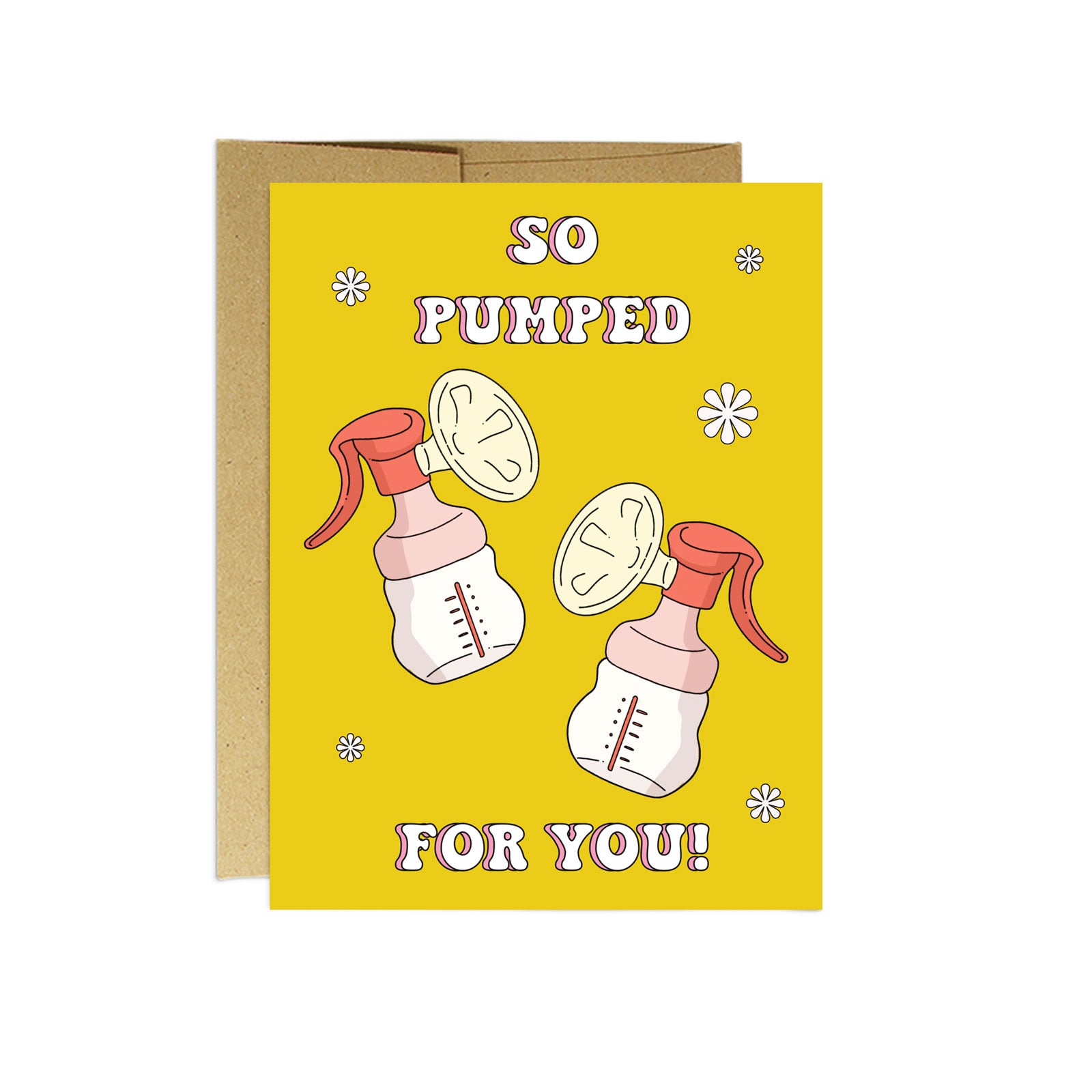 Party Mountain Greeting Card - Pumped For You