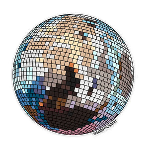 Sticker - Detailed Disco Ball