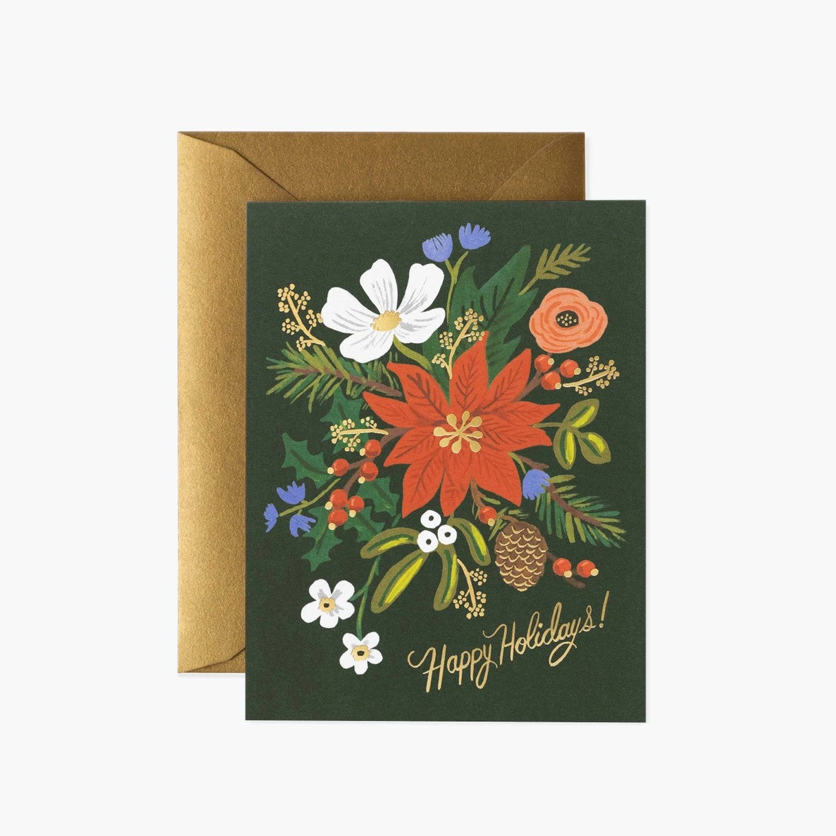 Rifle Paper Co. Greeting Card - Holiday Bouquet