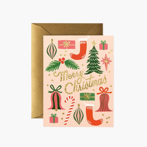 Rifle Paper Co. Greeting Card - Deck The Halls