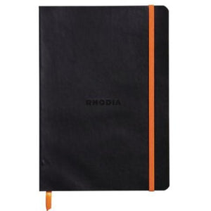 Rhodia Soft Cover Notebook A5 Dot Grid - Black