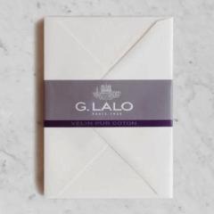 G. LALO - 21000L - 20 enveloppes C6 blanc Vélin coton - La Papeterie  Parisienne