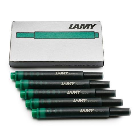 Lamy Fountain Pen Cartridge Ink - 5 Pack - Green