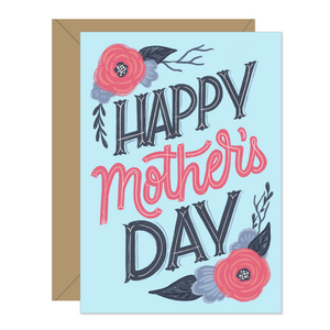 Hello Sweetie Design Greeting Card - Happy Mother's Day Floral