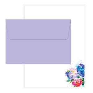 Peter Pauper Letter-Perfect Stationery - Hydrangeas