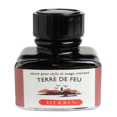 J. Herbin Bottle Ink - 30ml - Terre De Feu