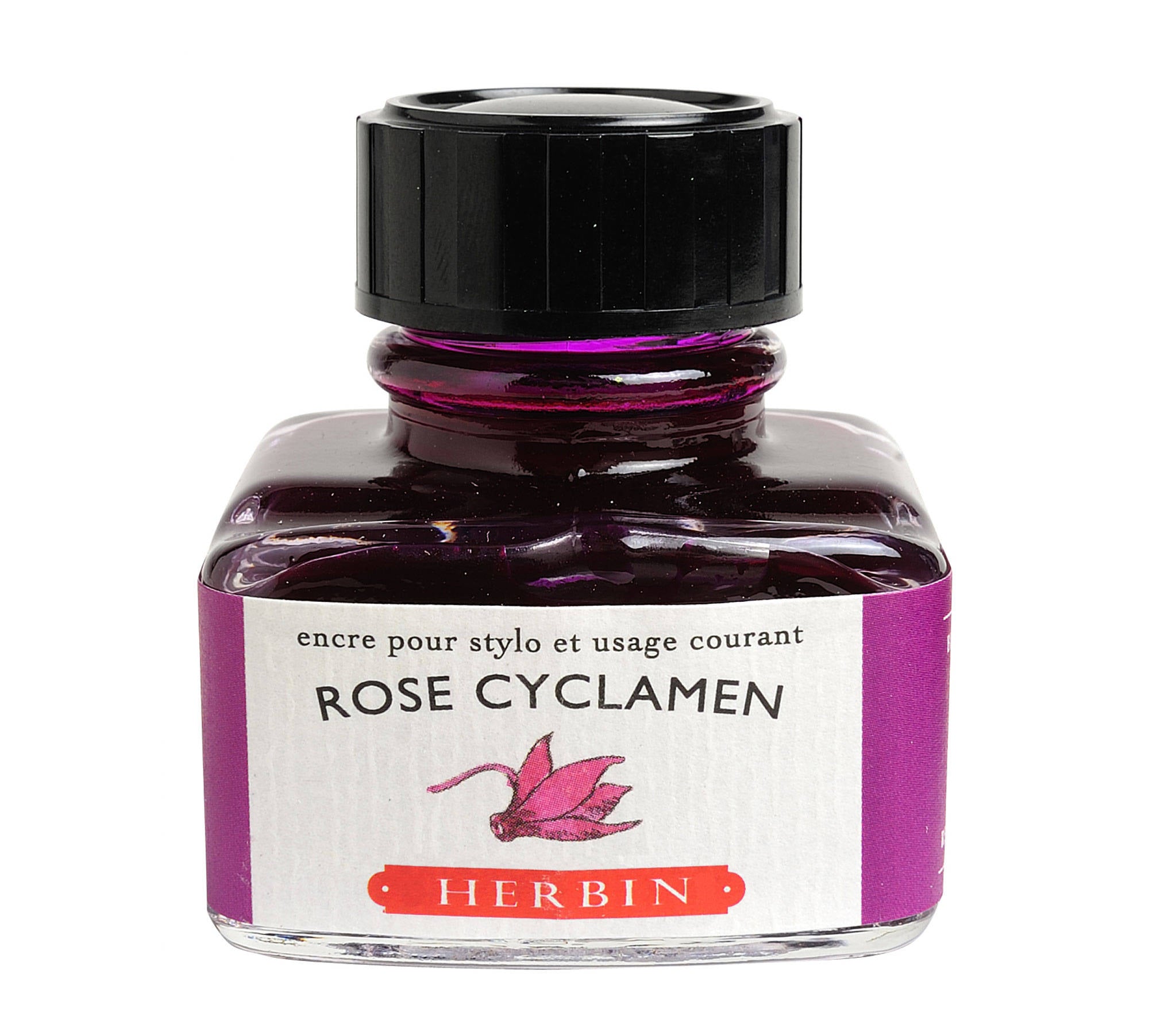 J. Herbin Bottle Ink - 30ml - Rose Cyclamen