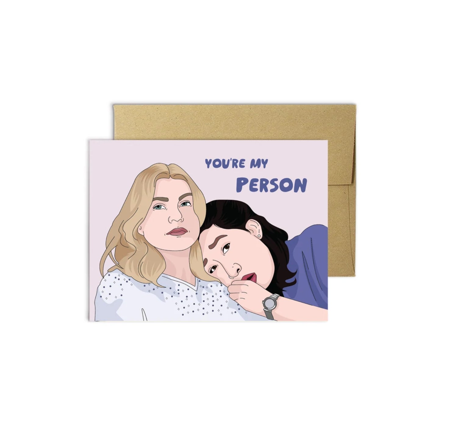 Party Mountain Greeting Card - You Are My Person