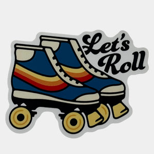 Sticker - Let's Roll Rollerskates