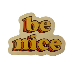 Sticker - Be Nice