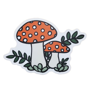 Sticker - Spotted Red Mushroom