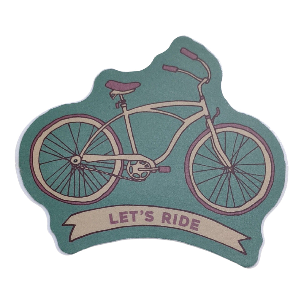 Sticker - Let's Ride Bicycle