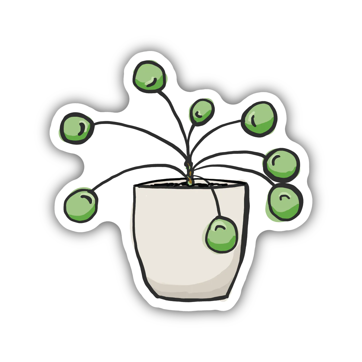 Sticker - Pilea Plant