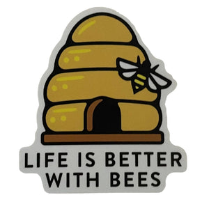 Sticker - Life Is Better With Bees