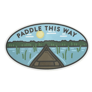 Sticker - Paddle This Way