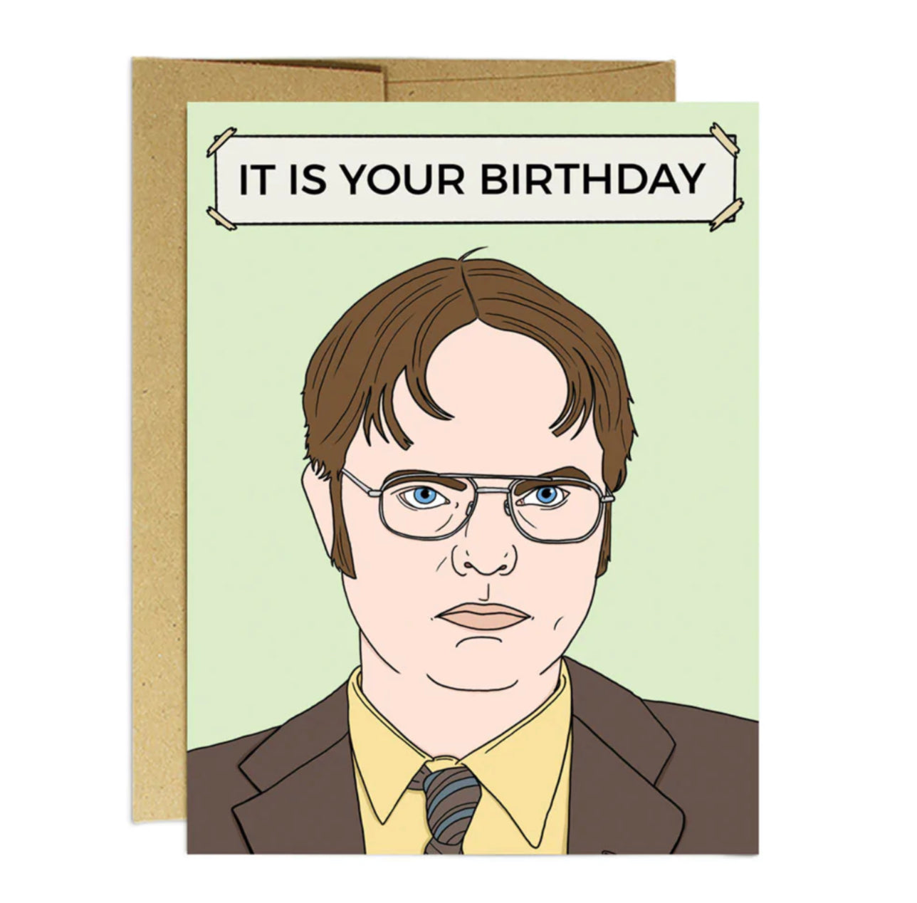 Party Mountain Greeting Card - Dwight Birthday