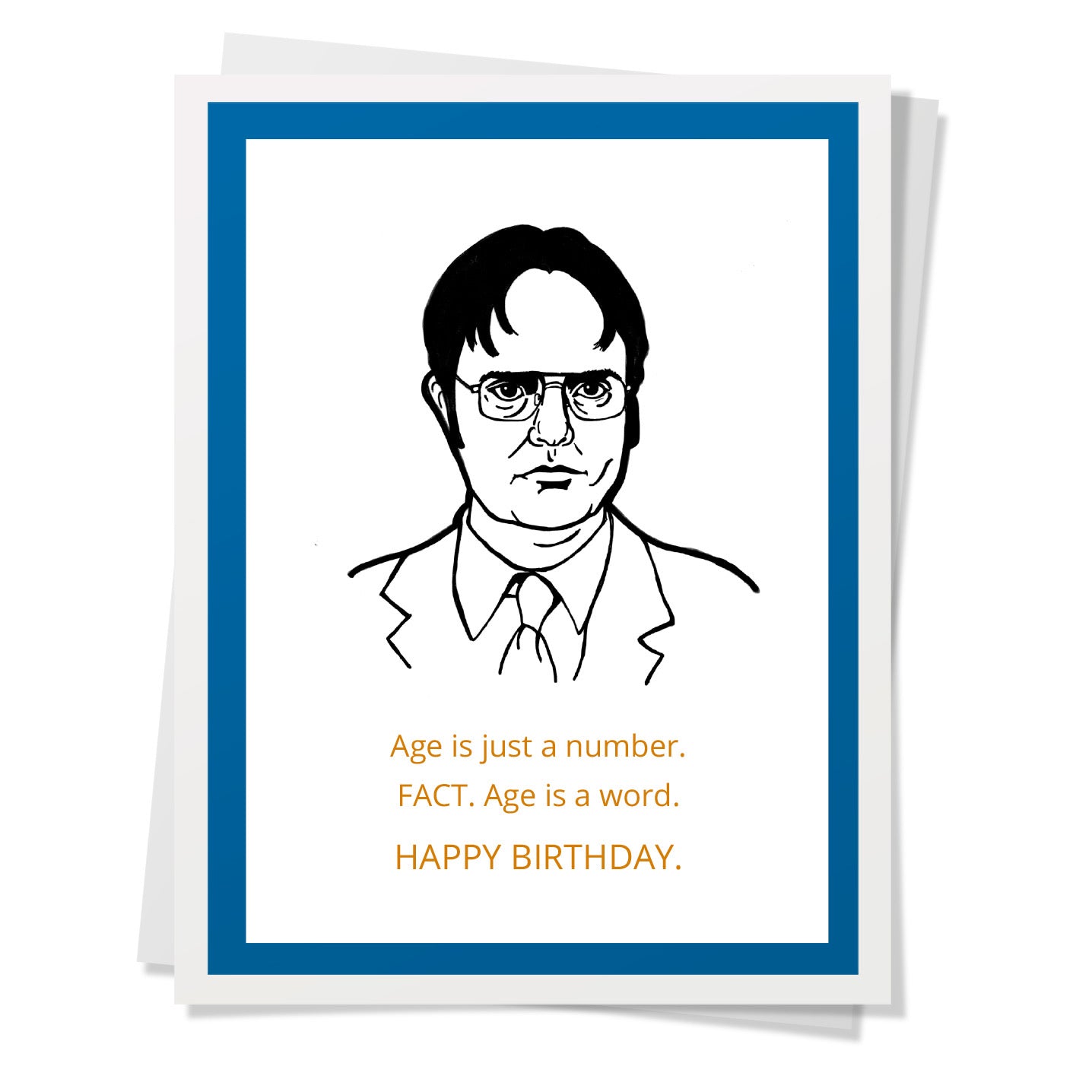 Design Corner Greeting Card - Age Is Just A Number