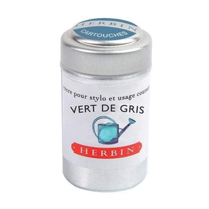 J. Herbin Ink Cartridges - Vert De Gris