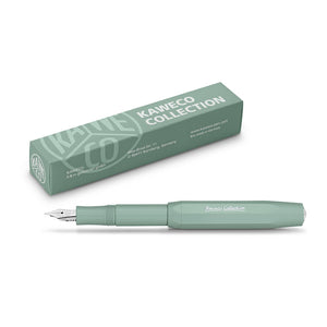 Kaweco Collection Sport Fountain Pen - Smooth Sage Double Broad