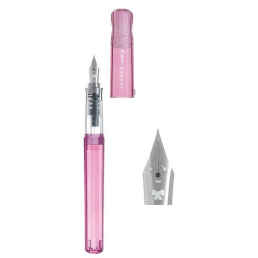 Pilot Fountain Pen Kakuno Family - Transparent Yellow Baby - Fine