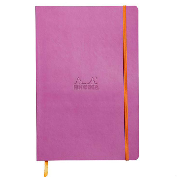 Rhodia Soft Cover Notebook A5 Lined - Lilac