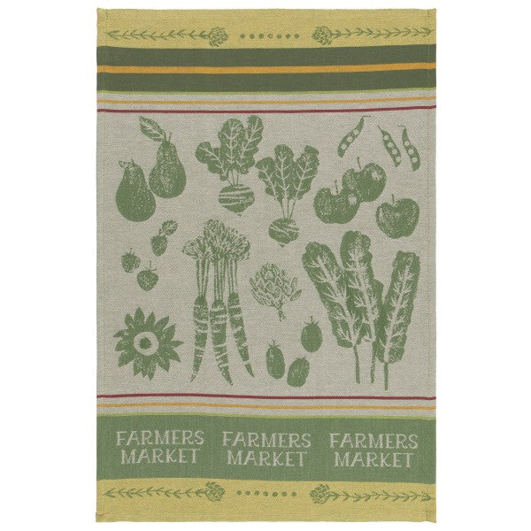 Tea Towel - Farmers Market Jacquard