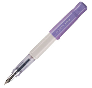 Pilot Fountain Pen Kakuno - Soft Violet + White - Medium