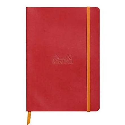 Rhodia Soft Cover Notebook A5 Lined - Poppy