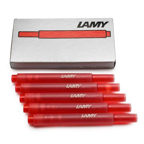 Lamy Fountain Pen Cartridge Ink - 5 Pack - Red