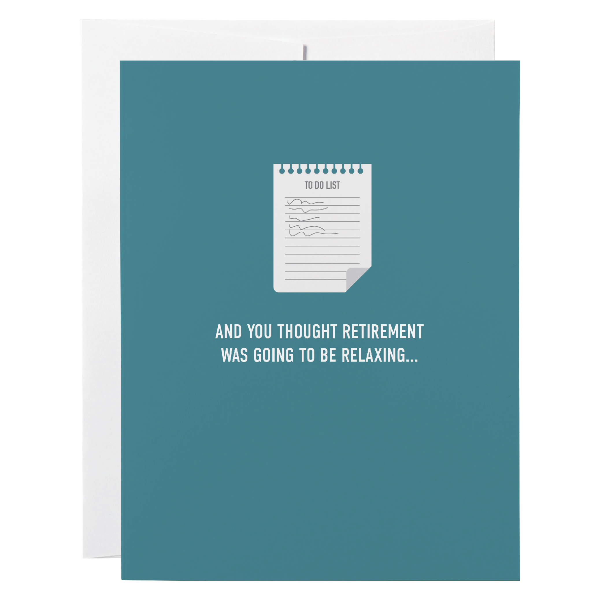 Classy Cards Greeting Card - Retirement List