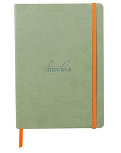 Rhodia Soft Cover Notebook A5 Dot Grid - Celadon
