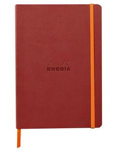 Rhodia Soft Cover Notebook A5 Lined - Nacarat