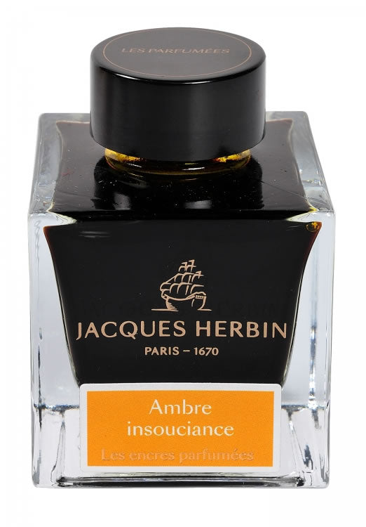 J. Herbin Bottled Ink - 50ml  - Scented Ambre