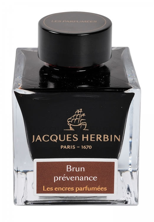 J. Herbin Bottled Ink - 50ml  - Scented Brun
