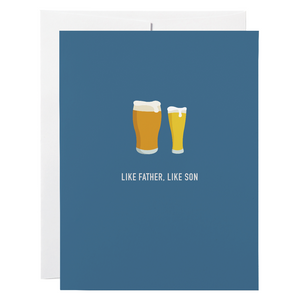 Classy Cards Greeting Card - Like Father, Like Son